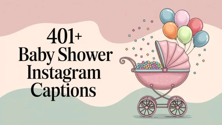 401+ Baby Shower Instagram Captions to Celebrate Your Little Bundle of Joy