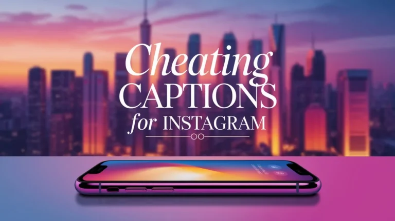 401+ Cheating Captions for Instagram in 2025