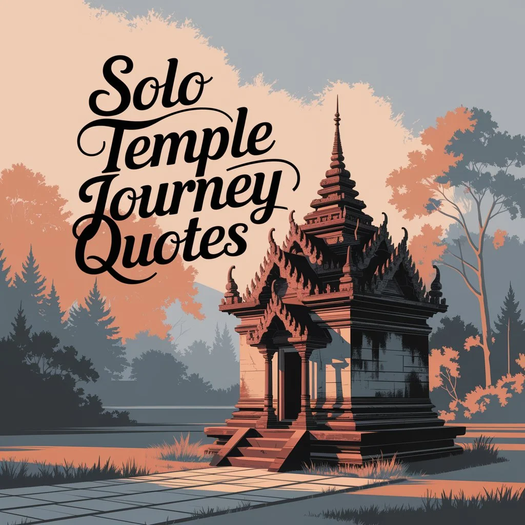 Solo Temple Journey Quotes