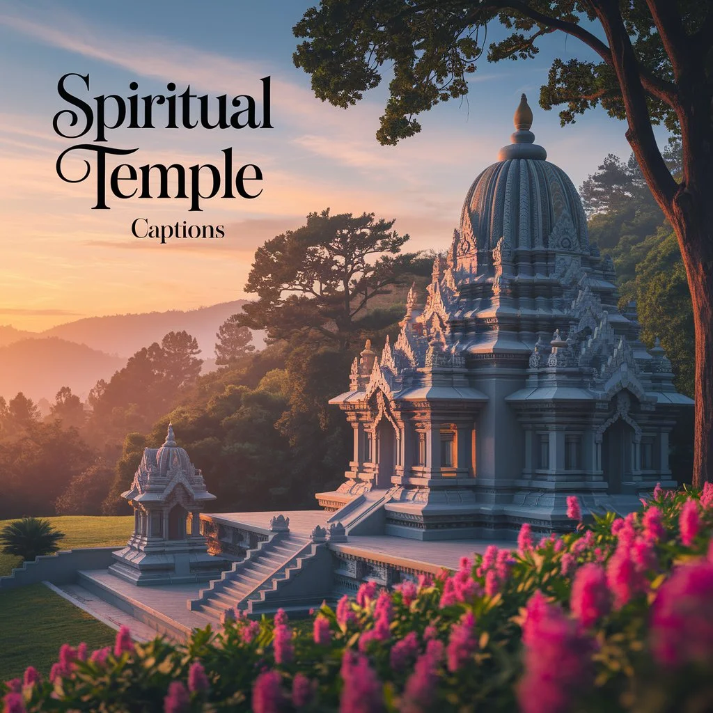 Spiritual Temple Captions