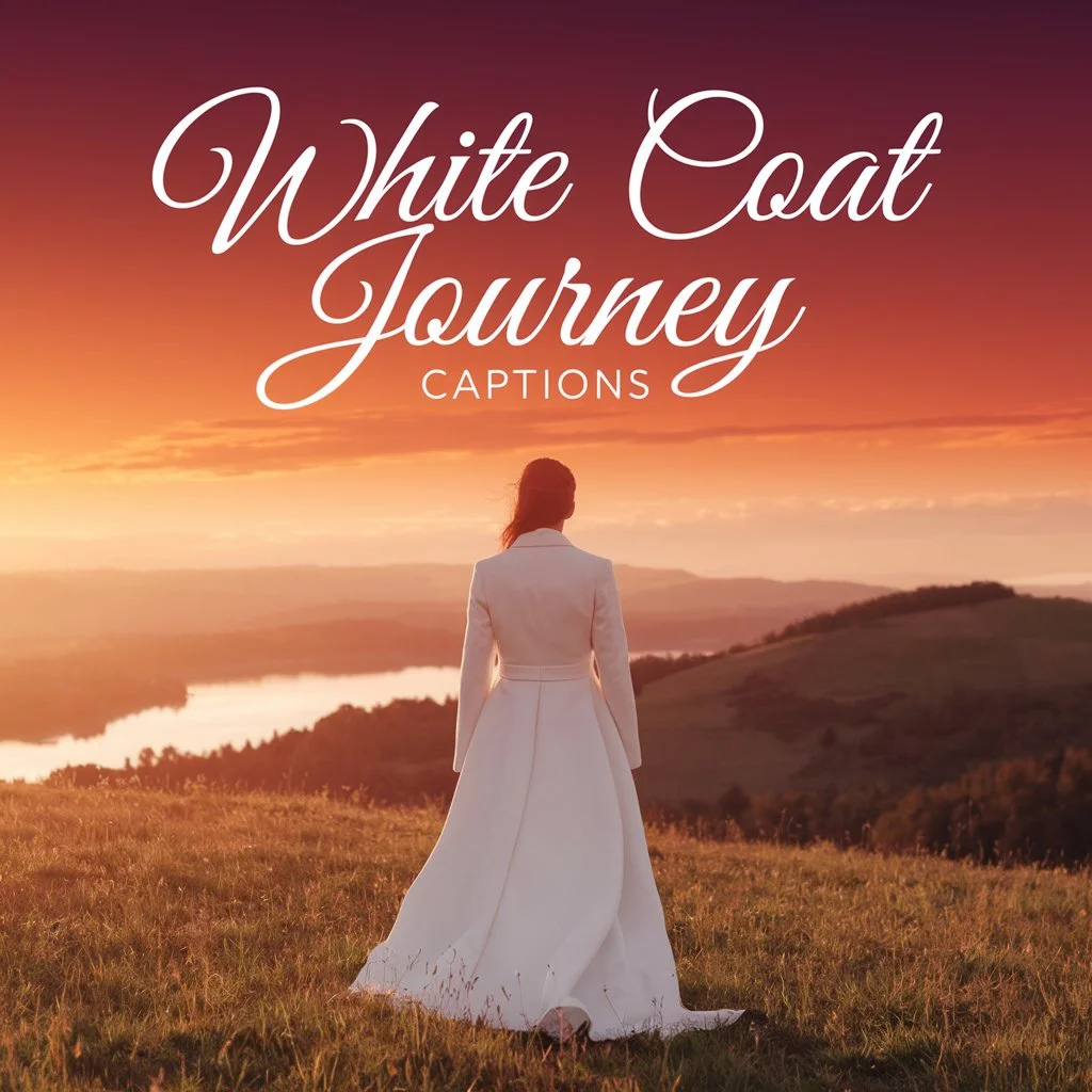 White Coat Journey Captions