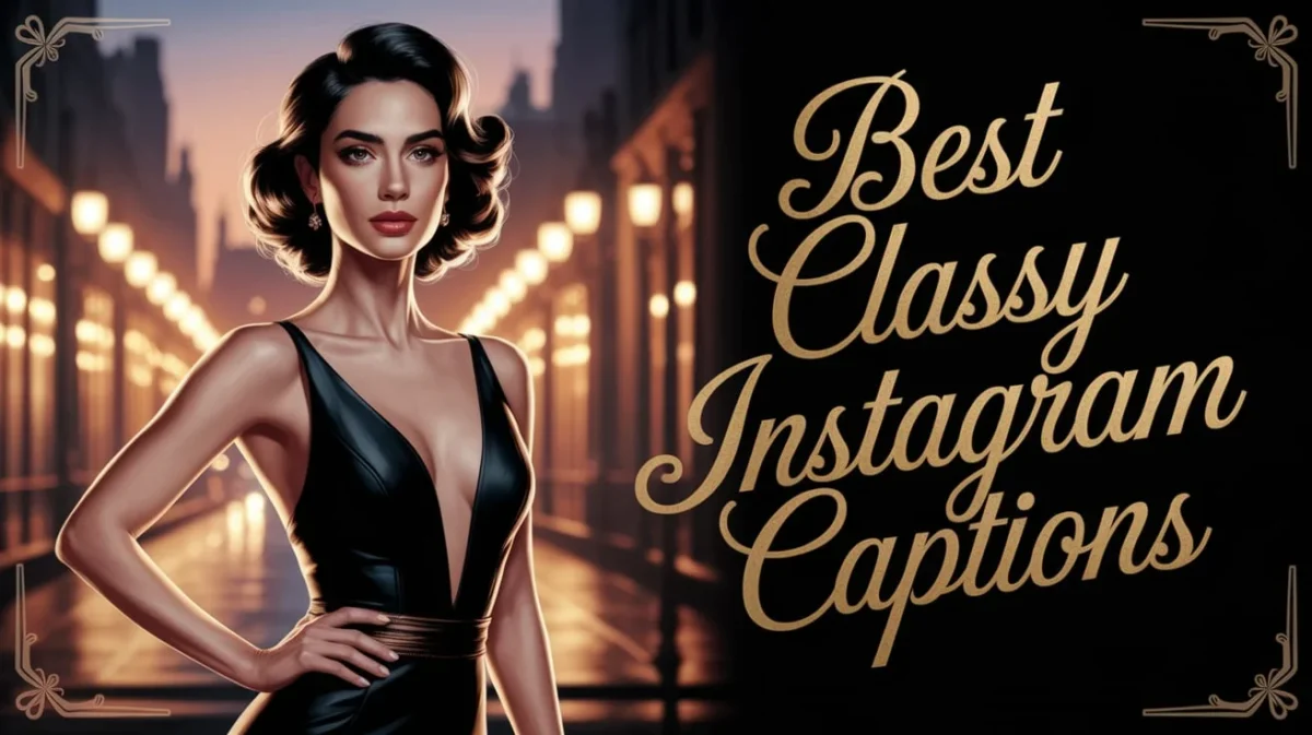 401+ Best Classy Instagram Captions