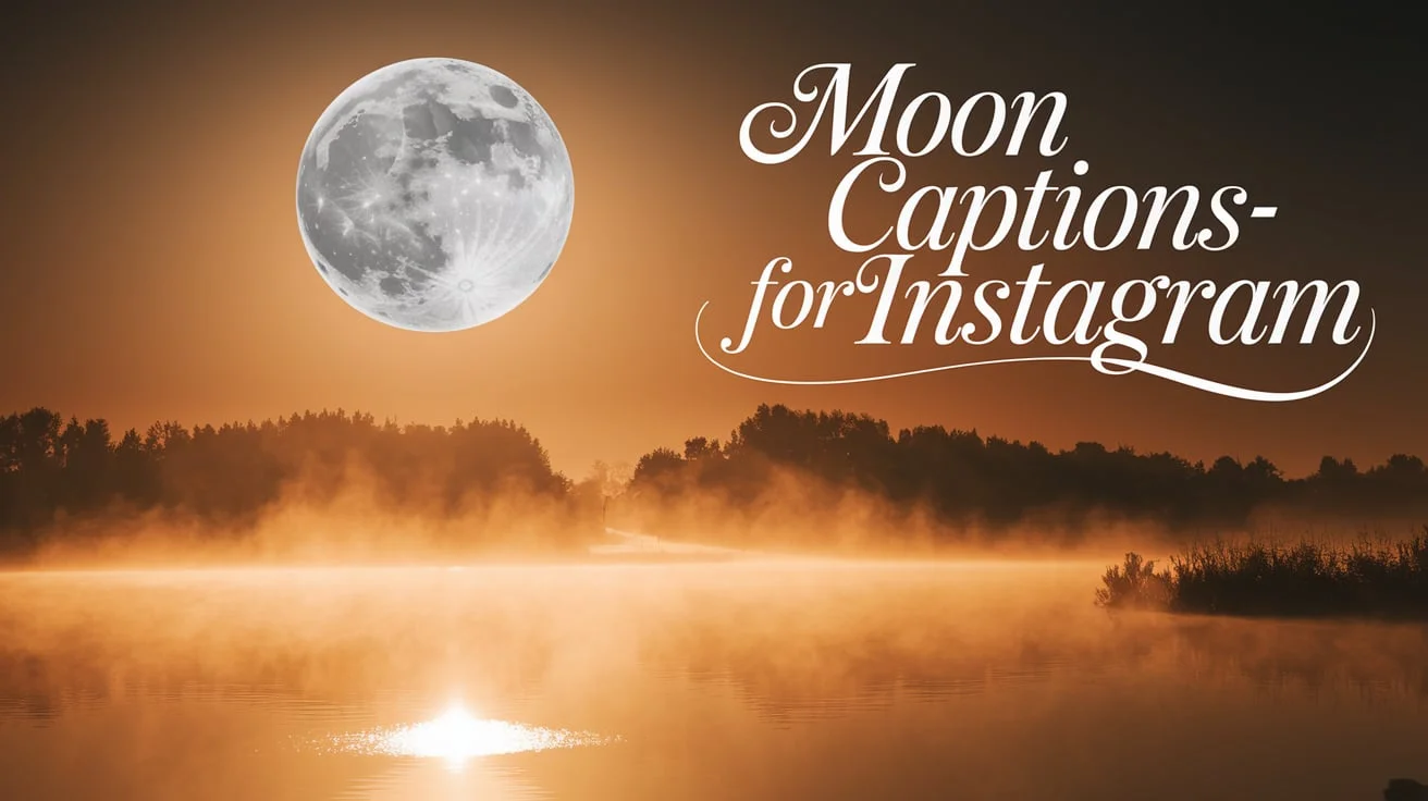 Moon Captions for Instagram
